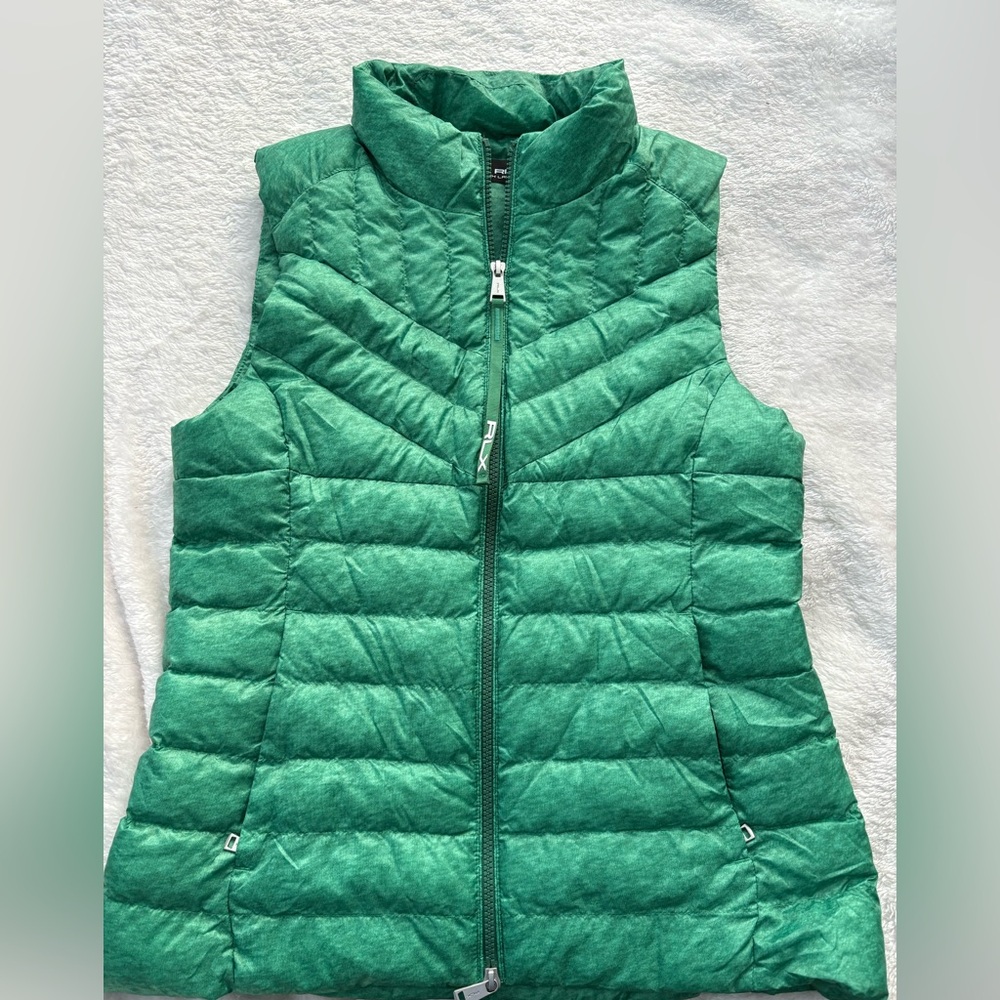 Ralph Lauren Emerald Quilted Women's Vest
